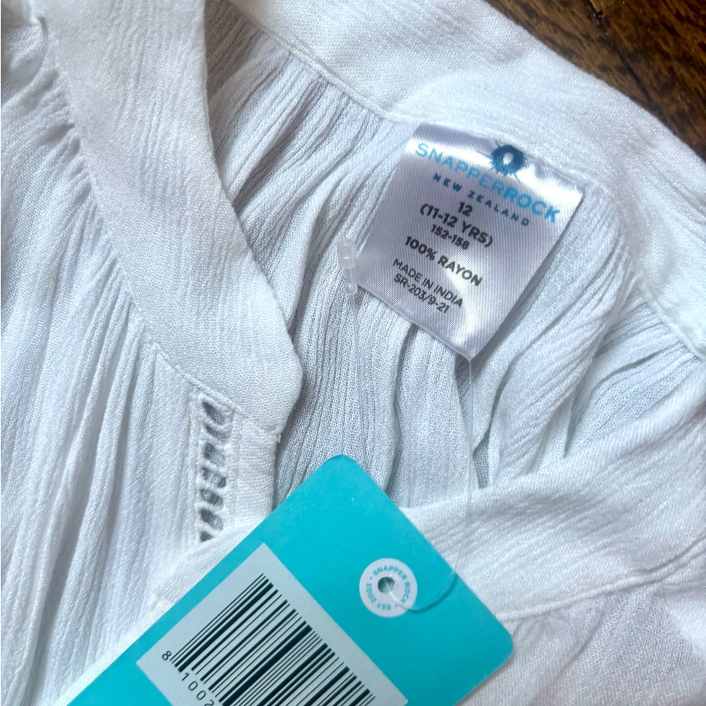 Snapper Rock Classic White Blouse